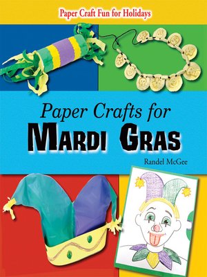 cover image of Paper Crafts for Mardi Gras